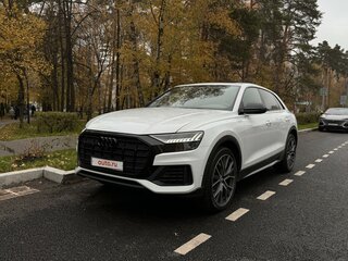 2018 Audi Q8 55 TFSI I (4M), белый, 5500000 рублей, вид 1
