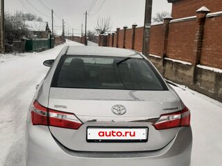 2013 Toyota Corolla XI (E160, E170, E180), серебристый, 1290000 рублей, вид 3