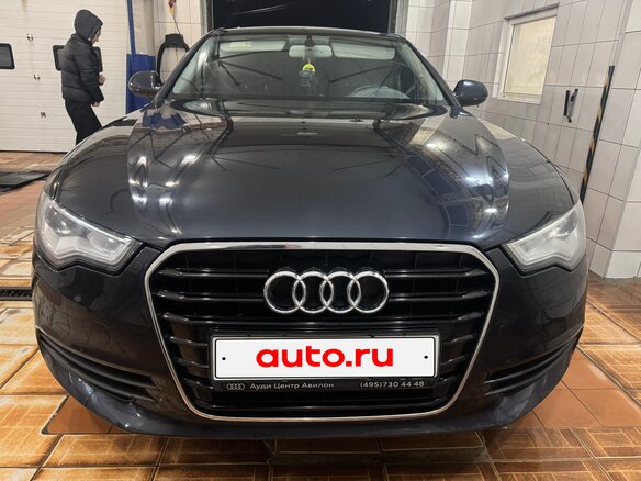 2012 Audi A6 IV (C7), чёрный, 3100000 рублей