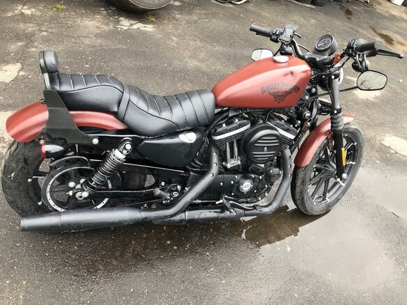 2017 Harley-Davidson Sportster 883, коричневый, 800000 рублей