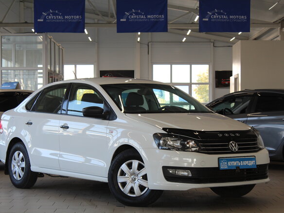 2015 Volkswagen Polo V, белый