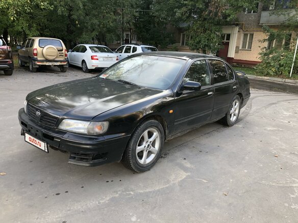 1995 Nissan Maxima IV (A32), чёрный