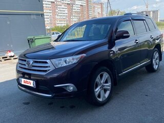 2011 Toyota Highlander II (XU40) Рестайлинг, фиолетовый, 1600000 рублей, вид 1