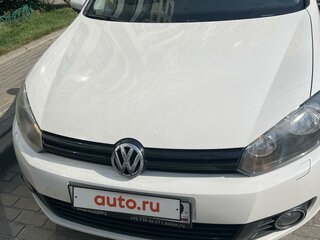 2012 Volkswagen Golf VI, белый, 680000 рублей, вид 3