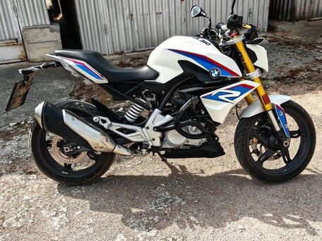 2017 BMW G 310 R, белый, 390000 рублей, вид 3
