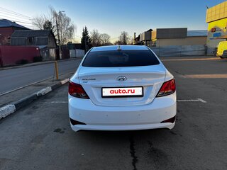 2016 Hyundai Solaris I Рестайлинг, белый, 900000 рублей, вид 5