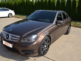 2013 Mercedes-Benz C-Класс 180 III (W204) Рестайлинг, коричневый, 1950000 рублей, вид 2