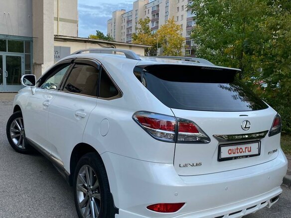 2015 Lexus RX 350 III Рестайлинг, белый, 3700000 рублей - вид 7