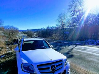 2014 Mercedes-Benz GLK-Класс 300 I (X204) Рестайлинг, белый, 3900000 рублей, вид 2