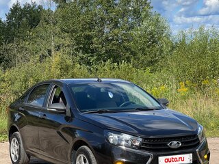 2018 Lada (ВАЗ) Vesta I, чёрный, 852000 рублей, вид 1