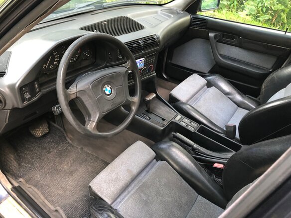 1994 BMW 5 серии 525i III (E34), синий - вид 12