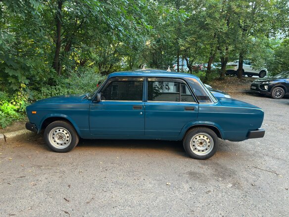 2009 Lada (ВАЗ) 2107, синий, 190000 рублей - вид 7