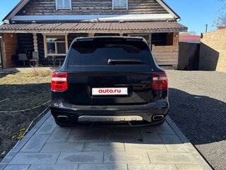 2005 Porsche Cayenne Turbo I (955), чёрный, 1500000 рублей, вид 4