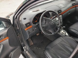 2008 Toyota Avensis II Рестайлинг, чёрный, 1255000 рублей, вид 5