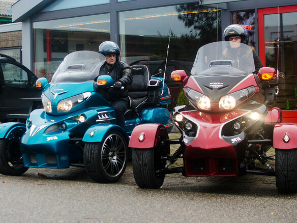 2016 Honda GL 1800 Gold Wing, красный