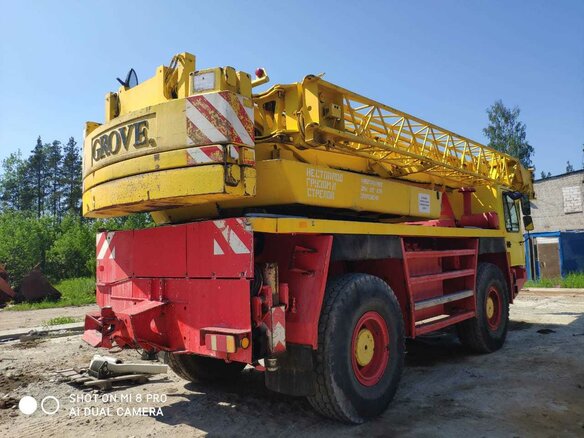 1997 Grove GMK, жёлтый - вид 5