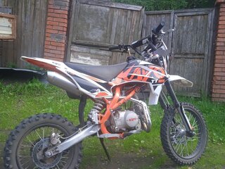 2023 Kayo Basic TT125EM, оранжевый, 80000 рублей, вид 5