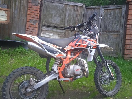 2023 Kayo Basic TT125EM, оранжевый, 80000 рублей, вид 5