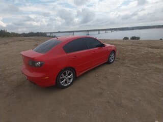 2006 Mazda 3 I (BK) Рестайлинг, красный, 430000 рублей, вид 3