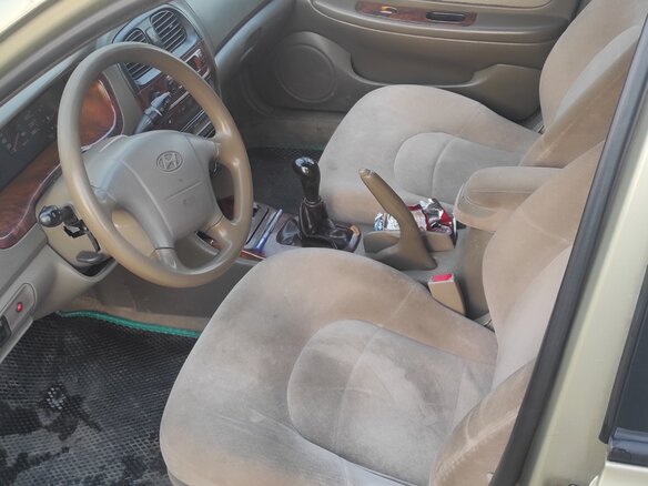 1999 Hyundai Sonata IV (EF), зелёный, 400000 рублей - вид 5