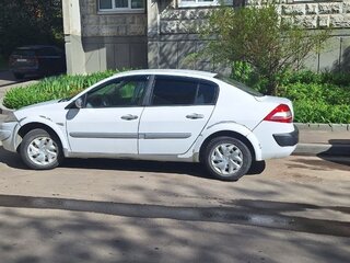 2008 Renault Megane II Рестайлинг, белый, 175000 рублей, вид 5