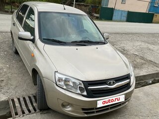 2013 Lada (ВАЗ) Granta I, бежевый, 380000 рублей, вид 1