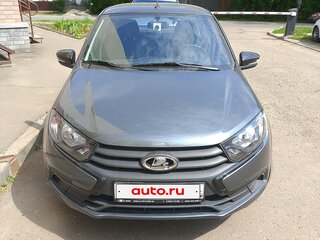 2024 Lada (ВАЗ) Granta I Рестайлинг, серый, 1390000 рублей, вид 1