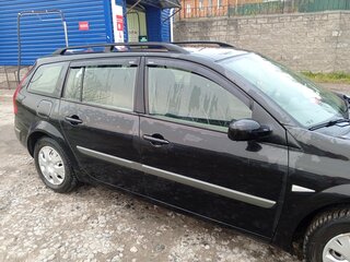 2007 Renault Megane II Рестайлинг, чёрный, 650000 рублей, вид 4