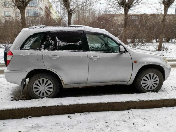 2007 Chery Tiggo (T11) I, серебристый, 245000 рублей - вид 3