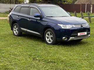 2013 Mitsubishi Outlander III, синий, 1250000 рублей, вид 3