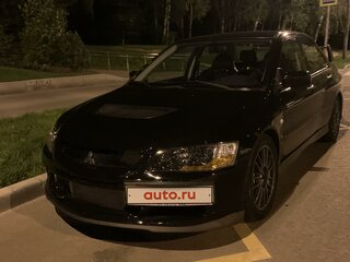 2007 Mitsubishi Lancer Evolution IX, чёрный, 11500000 рублей, вид 2