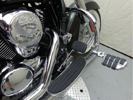 2013 Kawasaki VN900 Vulcan, чёрный, 1150000 рублей, вид 2