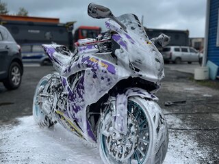 2009 Suzuki GSX-R 750, фиолетовый, 640000 рублей, вид 4