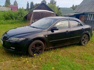 2006 Mazda 6 I (GG) Рестайлинг, чёрный, 300000 рублей, вид 1