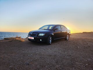 2008 Toyota Avensis II Рестайлинг, чёрный, 900000 рублей, вид 2