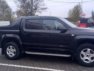 2012 Volkswagen Amarok Double Cab full-time I, чёрный, 1530000 рублей, вид 3
