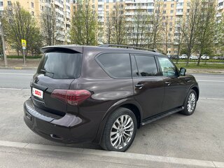 2015 Infiniti QX80 I Рестайлинг, пурпурный, 3100000 рублей, вид 3