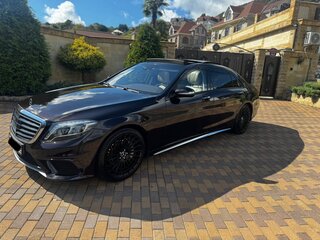 2014 Mercedes-Benz S-Класс 350 CDI BlueTEC VI (W222, C217), чёрный, 3000000 рублей, вид 4