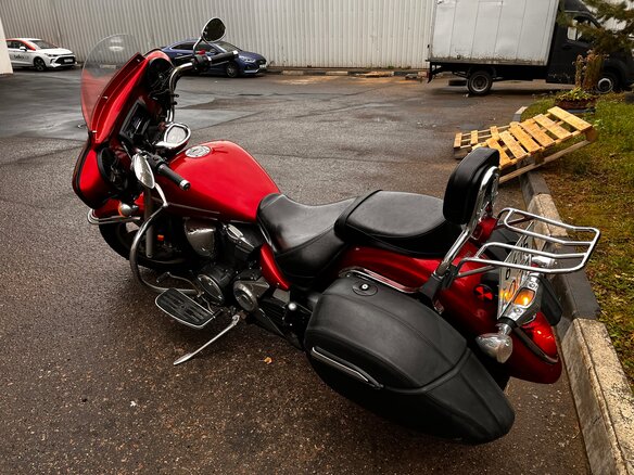 2007 Yamaha XVS1300, красный, 749000 рублей - вид 13