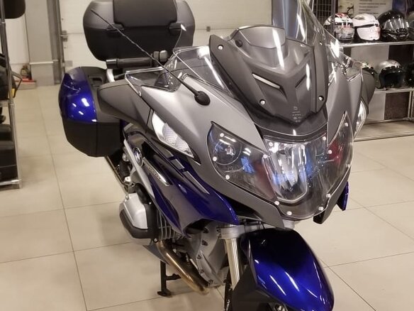 2015 BMW R 1200 RT, синий