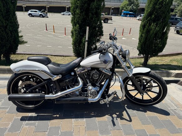 2015 Harley-Davidson Breakout, белый, 1800000 рублей - вид 9