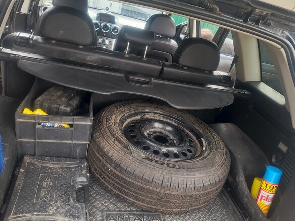 2012 Opel Antara I Рестайлинг, чёрный, 1000000 рублей - вид 5