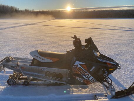 2012 Polaris 800 Switchback, оранжевый, 449000 рублей, вид 4