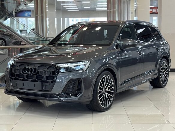 2025 Audi Q7 50 TDI II (4M) Рестайлинг 2, серый, 14999000 рублей