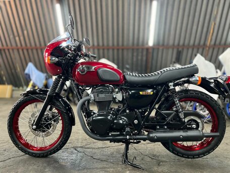 2012 Kawasaki W 800, пурпурный, 750000 рублей, вид 4