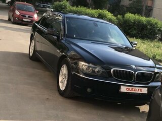 2005 BMW 7 серии 730d IV (E65/E66) Рестайлинг, чёрный, 1740000 рублей, вид 2