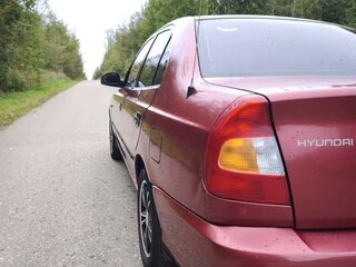 2006 Hyundai Accent ТагАЗ II, красный, 399000 рублей, вид 5