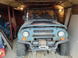1999 УАЗ 31514, голубой, 600000 рублей, вид 1