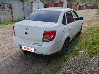 2013 Lada (ВАЗ) Granta I, белый, 550000 рублей, вид 4