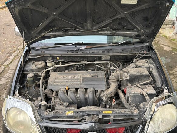 2001 Toyota Corolla Fielder IX (E120, E130), чёрный, 680000 рублей - вид 11